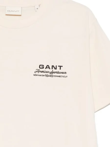 Scurt tricou Gant cu imagine
