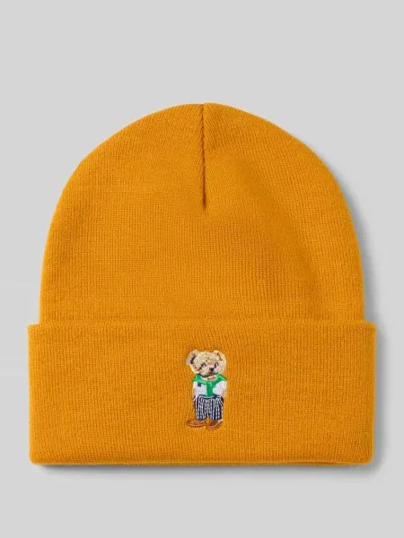 Czapka w dzianinowym wyglądzie model BEAR' Chill Pill