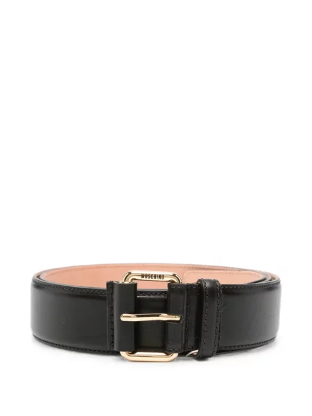 Curea Moschino cu autograf negru