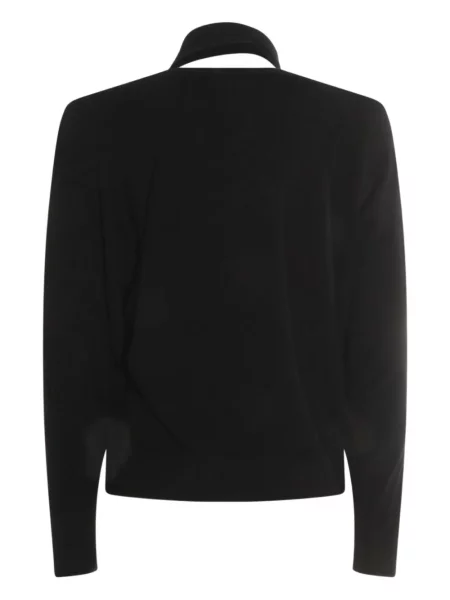 Pulover Zanone cu legături negru