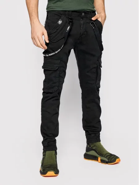 Spodnie Alpha Industries Utility Pant Black L/XL czarne