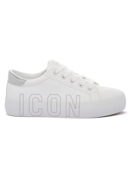 Pantofi Icon alb