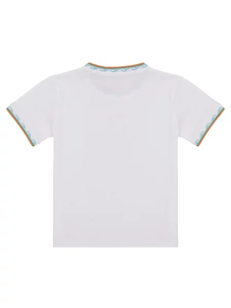 Tricou copii Guess alb