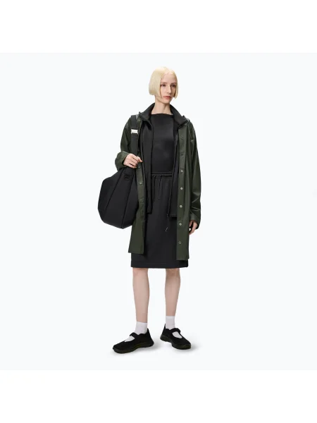 Rains hosszú kabát zöld khaki