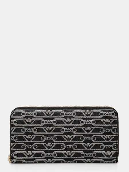 Портмоне Emporio Armani дамски черно