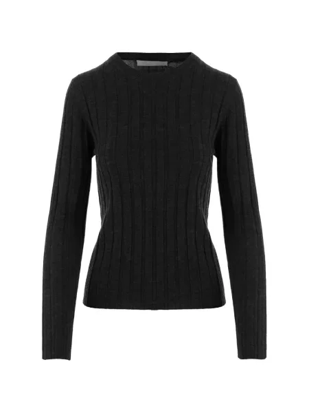 Pulover Allude tricotate gri
