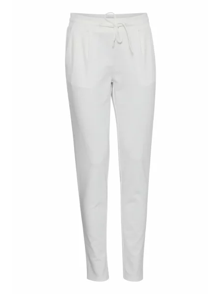 ICHI Pantaloni IHKate' alb