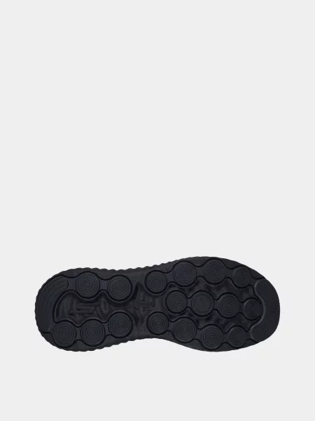 Кожаные кроссовки для бега Skechers для бега черные