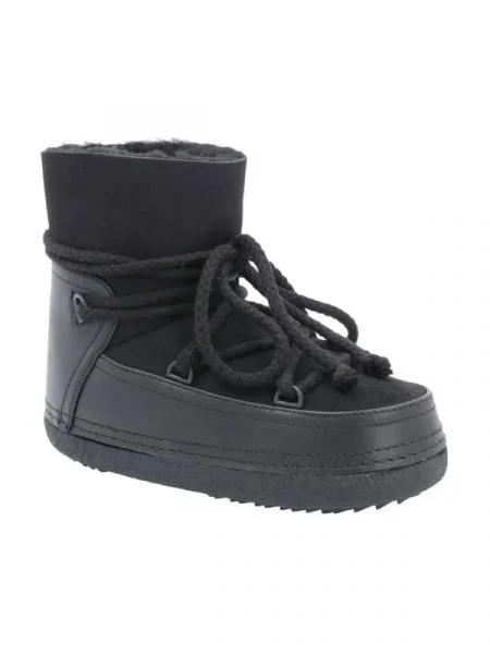 INUIKII de piele bocanci classic negru