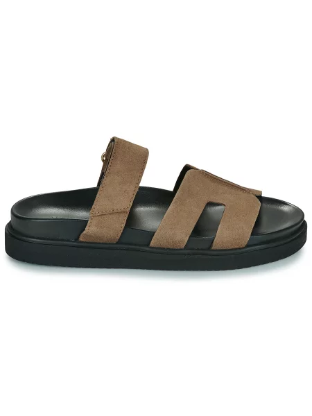 Pantofi Pavement din piele de căprioară bej