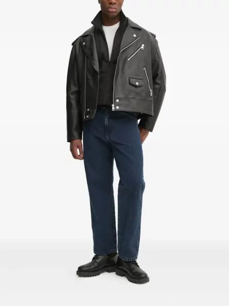 Pulover Armani Exchange cu broderie cu decolteu rotund alb