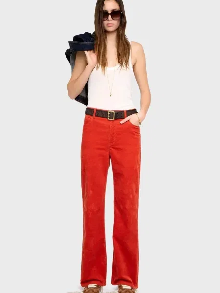 Вельветові штани Zadig&voltaire червоні