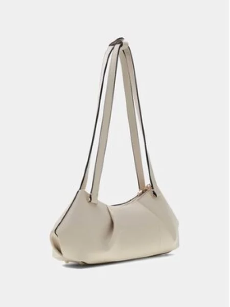 GUESS Torba za čez ramo Amorette off-bela bela