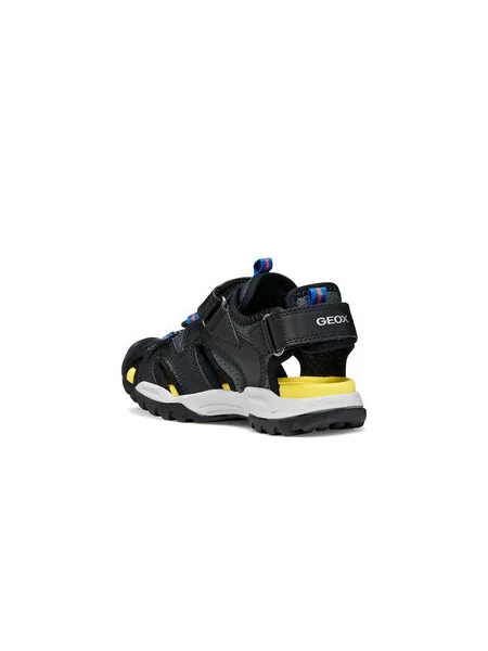 Geox Szandál Jr Borealis D fekete