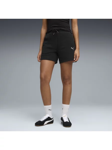 Szorty z wysokim stanem PUMA Class 5" Akcesoria S czarny