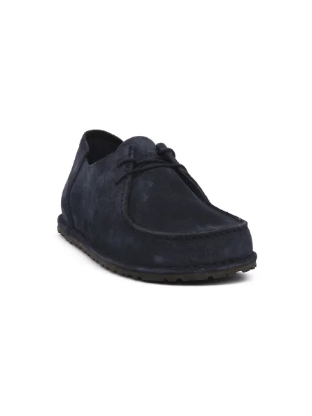 Čipkované mokasíny Birkenstock modrá