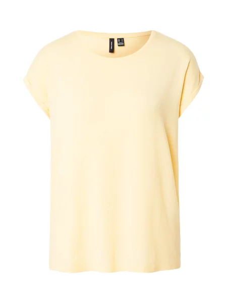 VERO MODA Tricou VMAVA pastel galben