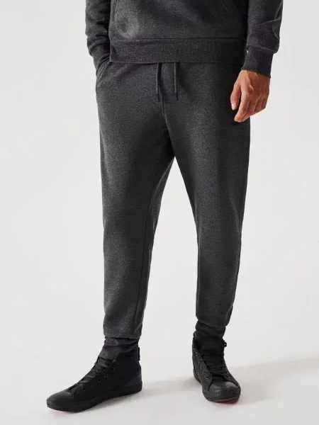 Меланжевые спортивные штаны Diverse серые