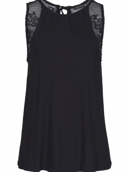 Top Lascana negru