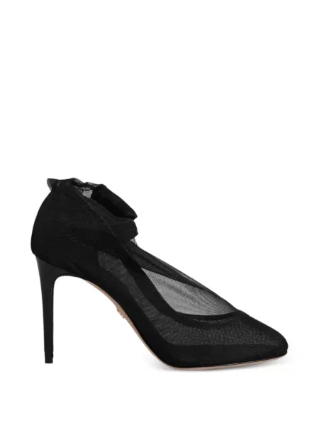 Cizme scurte Dolce & Gabbana plasă negru