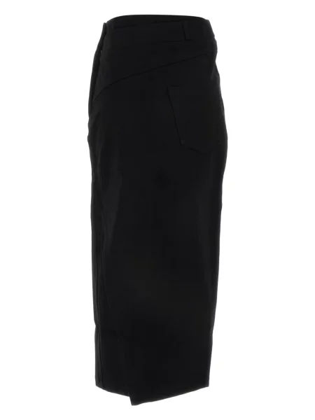 Fustă midi Loewe până la genunchi negru
