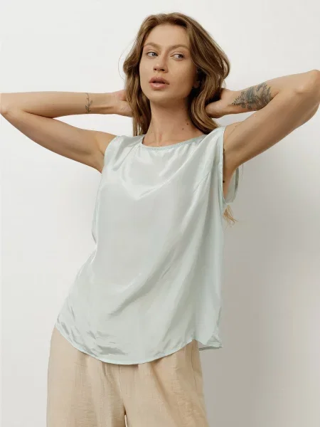 HARVEST Lane Майка бірюзовий