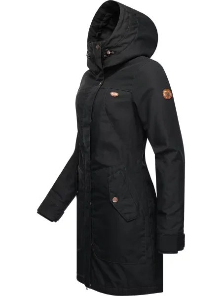 Ragwear Palton funcțională Jannisa' negru