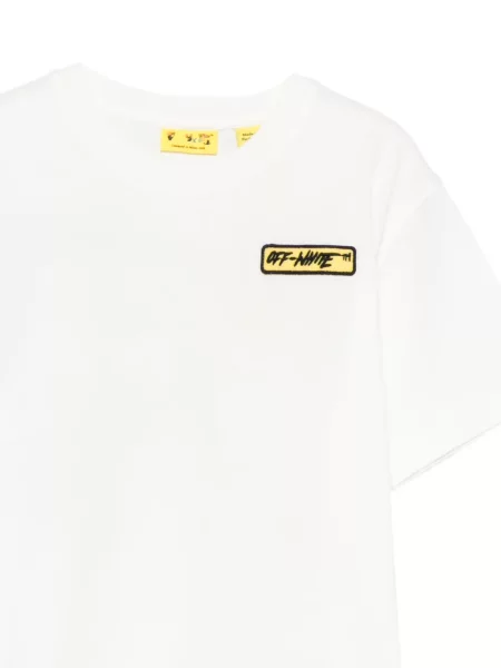 Koszulka dziecięca Off-white biała