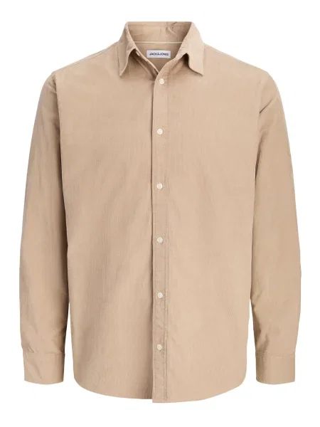 JACK & JONES Cămașă JJEField cappuccino maro