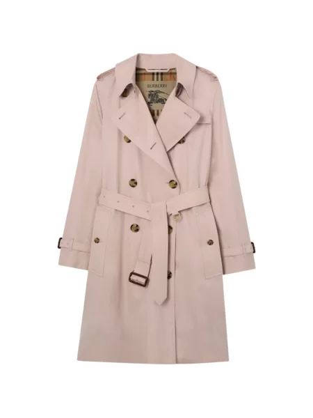 Trenci Burberry cu imprimeu tropical roz