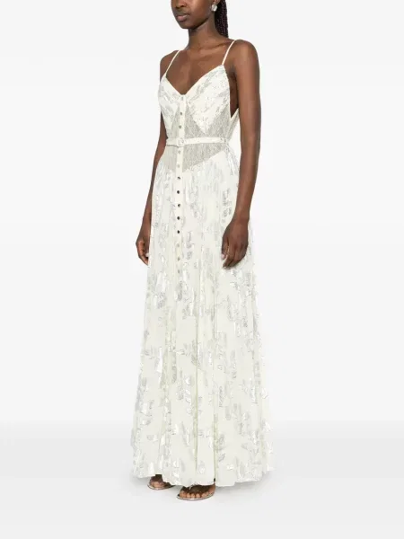 Rochie maxi Self-portrait cu model floral