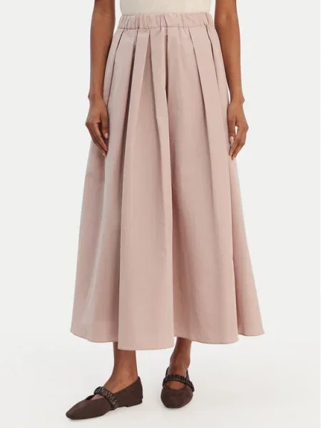 Weekend Max Mara Спідниця трапеція Curvato рожевий
