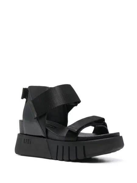 Sandale United Nude cu platformă alergare negru