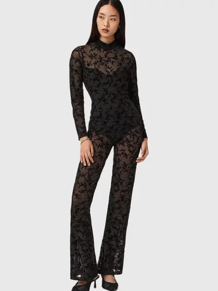 AllSaints salopetă negru