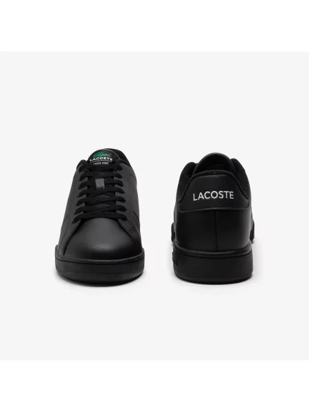 Lacoste Skórzane Sneakersy Carnaby Cup czarny