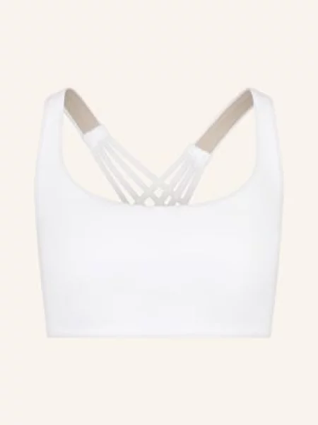 Lululemon Biustonosz Sportowy Flexyflex Strappy weiss biały