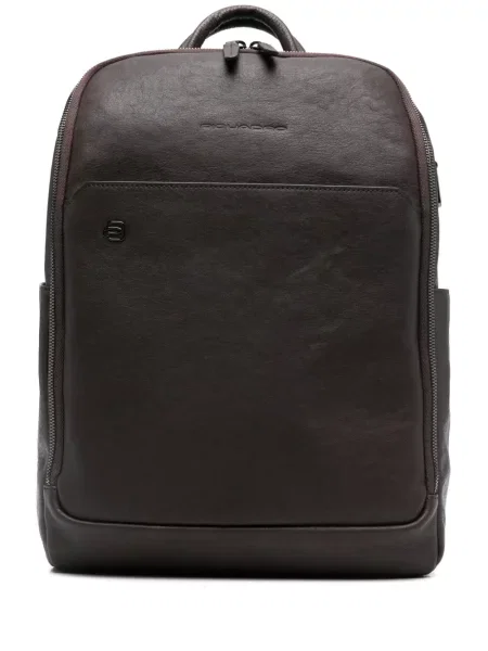 Rucsac Piquadro din piele maro