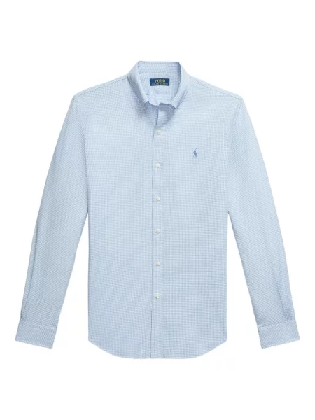 Szerokie polo Polo Ralph Lauren z przetarciami w paski czarne