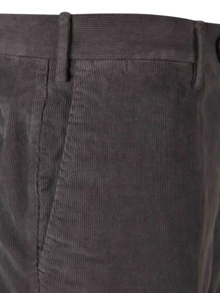 Pantaloni Pt Torino de catifea cord gri