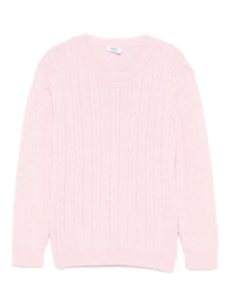 Sweter dziecięcy Siola różowy