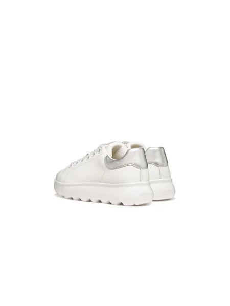 Sneakersy Geox J Puffypop Girl S biela