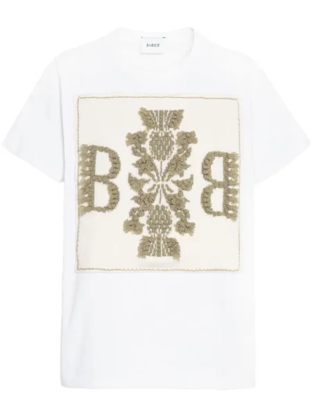 Haftowana koszulka Barrie biała