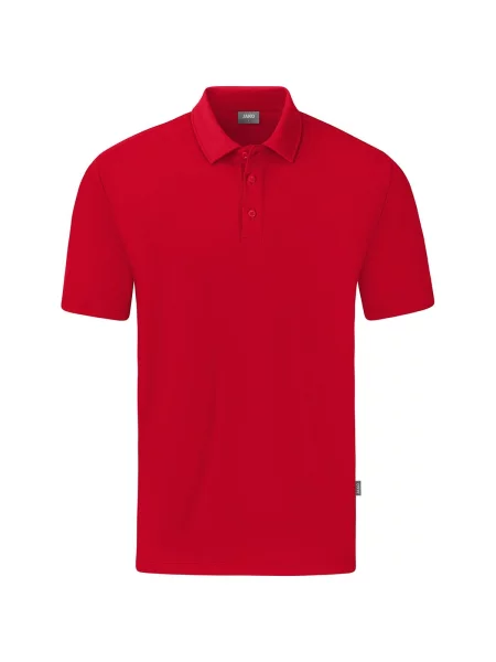 Polo Jako Organic Stretch czerwona
