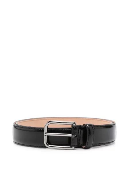 Cu centură curea Giorgio Armani din piele negru