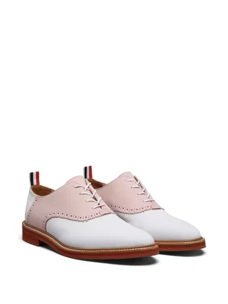 Oxford Thom Browne din piele alb
