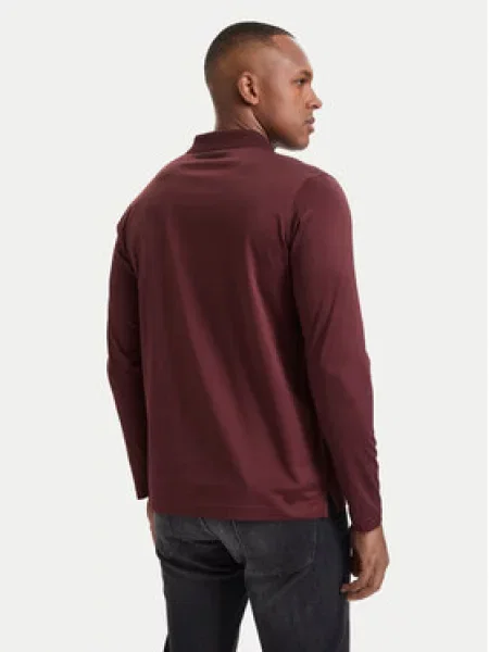 KARL LAGERFELD Polo majica Bordo rdeča