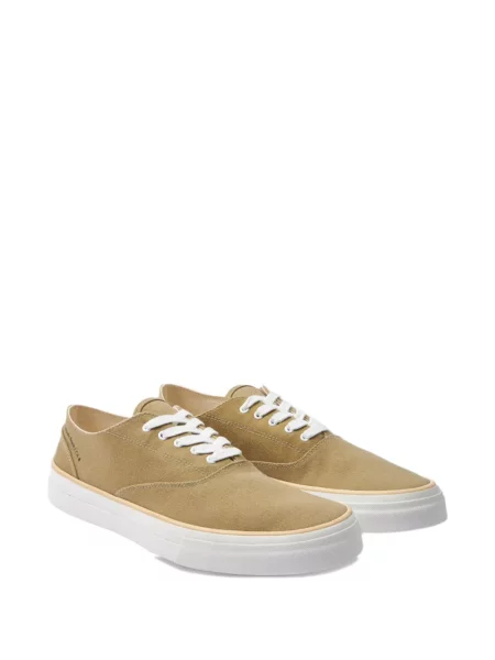 Sneakerși Fortela din canvas verde