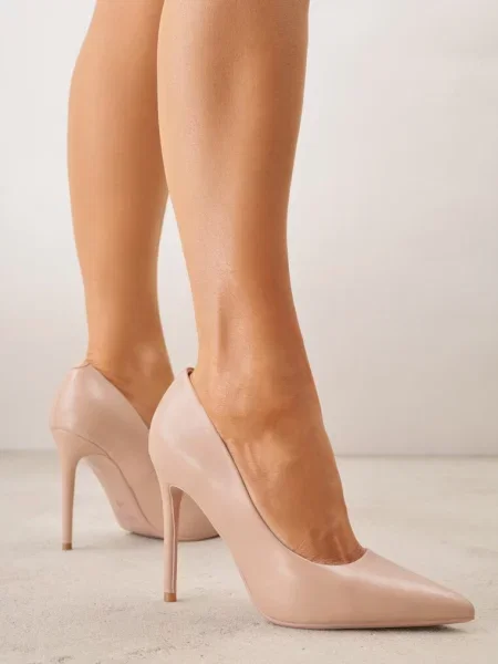 Pantofi stiletto Temilis bej