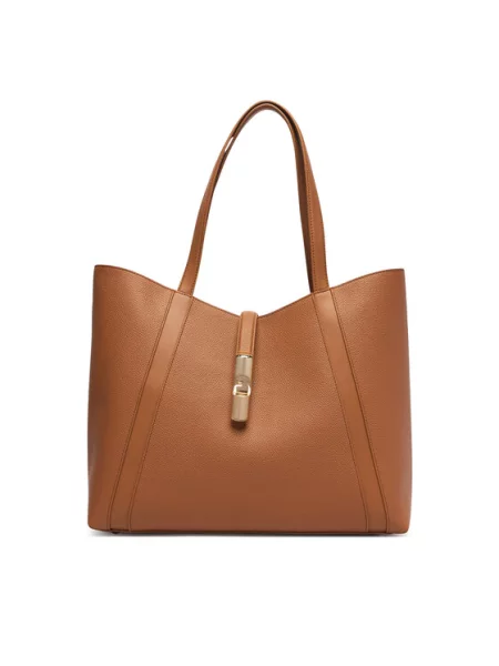 Furla Τσάντα Goccia L C καφέ