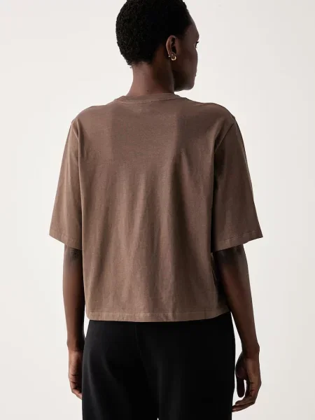The North Face T-shirt Essential brązowa